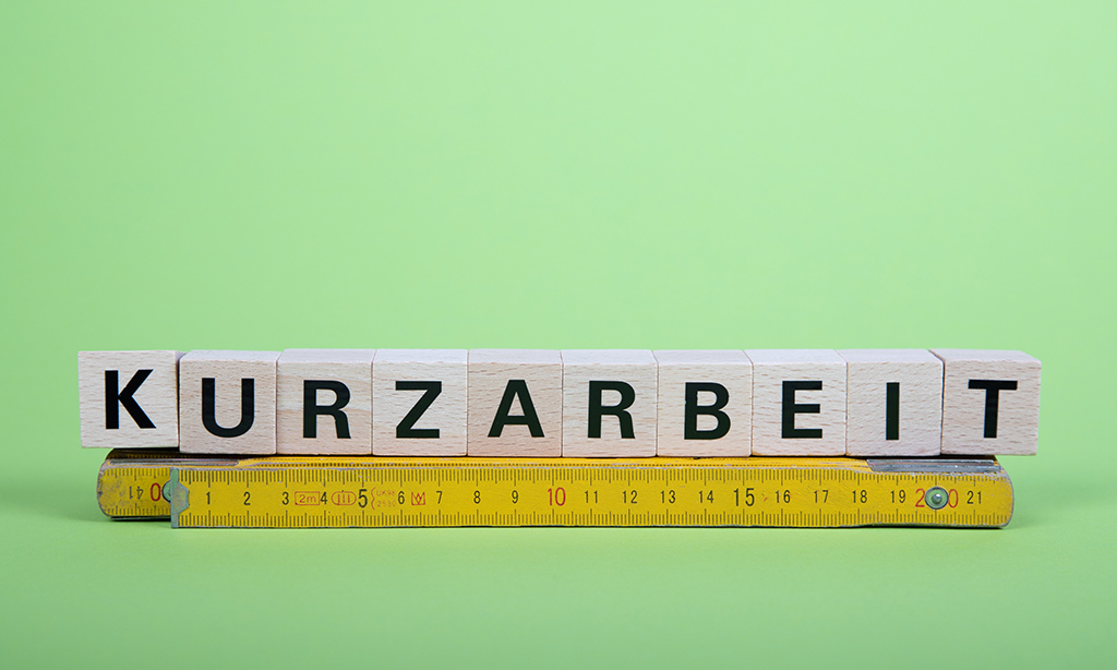 Sie sind in Kurzarbeit?